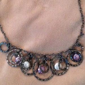 Lia Sophia orbit necklace